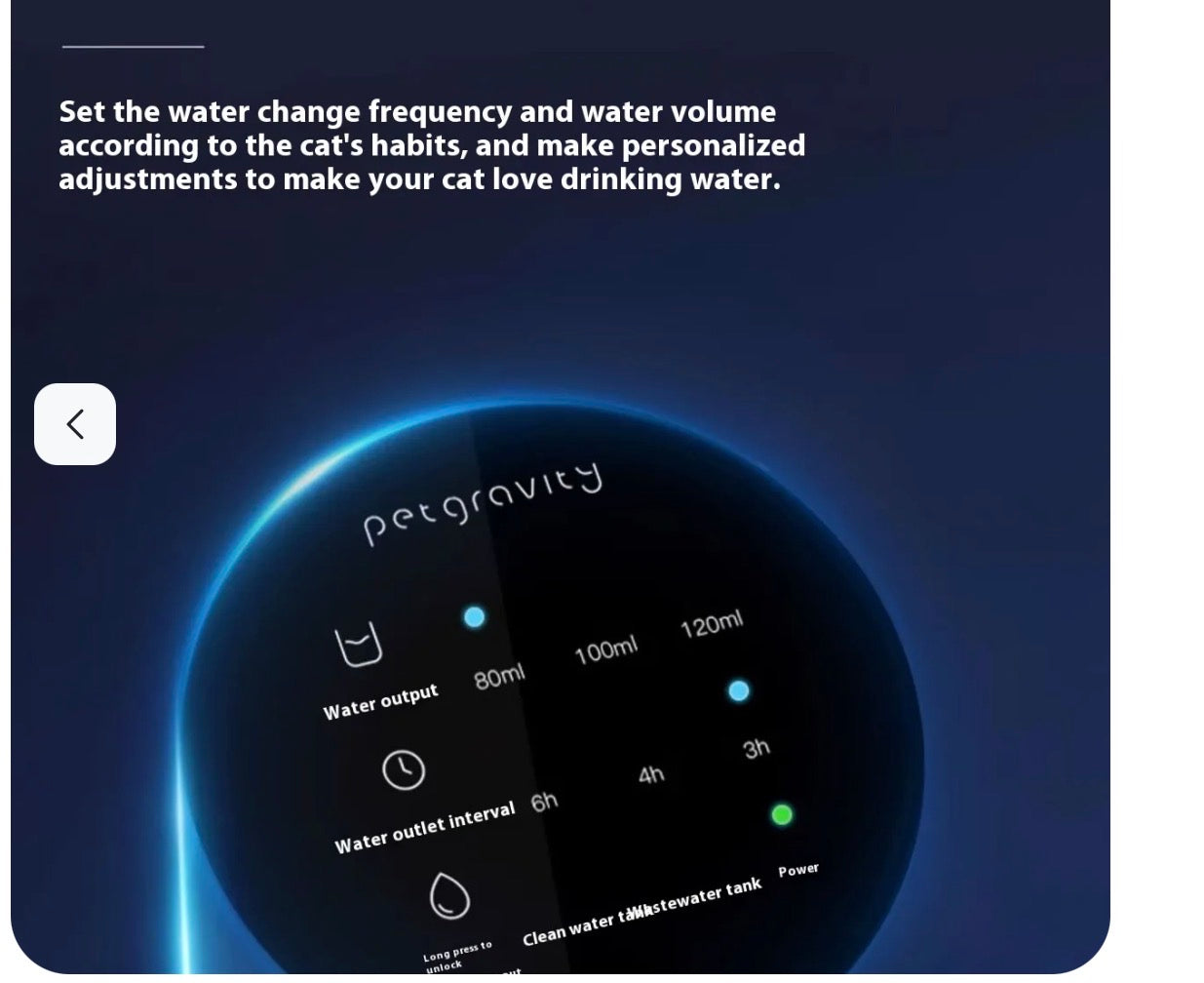 Cordless Pet Water Fountain with Smart Alerts