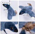 USB Rechargeable Interactive Flapping Bird Cat Toy